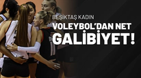 Beşiktaş Kadın Voleybol’dan net galibiyet!