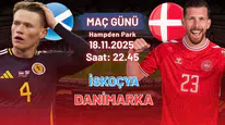 İskoçya - Danimarka maç günü! Saat kaçta? Hangi Kanalda? İşte tüm detaylar...