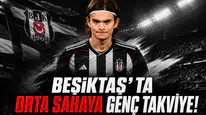 Beşiktaş'ta Orta Sahaya Genç Takviye!