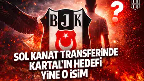 Sol kanat transferinde Kartal'ın hedefi yine o isim