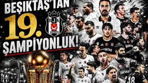 Beşiktaş'tan 19. şampiyonluk