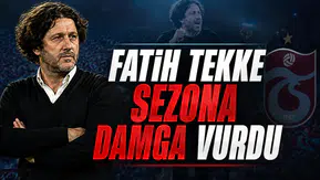 Fatih Tekke sezona damga vurdu
