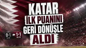 Katar İlk Puanını Geri Dönüşle Aldı