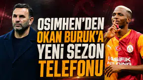 Osimhen'den Okan Buruk'a yeni sezon telefonu
