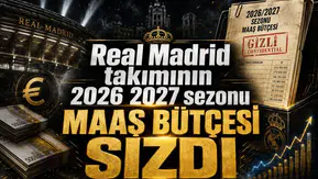 Real Madrid takımının 2026 2027 sezonu maaş bütçesi sızdı