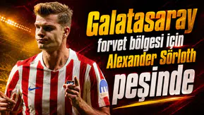 Galatasaray forvet bölgesi için Alexander Sörloth peşinde