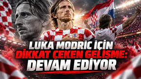 LUKA MODRIC İÇİN DİKKAT ÇEKEN GELİŞME: DEVAM EDİYOR