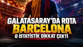 Galatasaray'da rota Barcelona o istatistik dikkat çekti