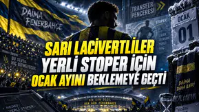 Sarı lacivertliler yerli stoper için Ocak ayını beklemeye geçti