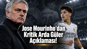 Jose Mourinho'dan Kritik Arda Güler Açıklaması!