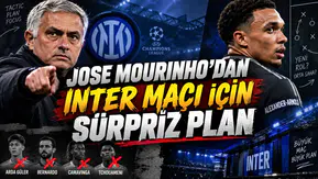 JOSE MOURINHO’DAN INTER MAÇI İÇİN SÜRPRİZ PLAN