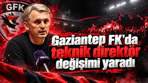 Gaziantep FK'da teknik direktör değişimi yaradı