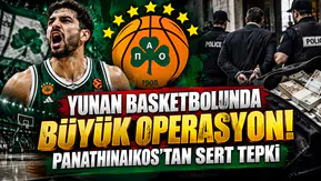 Yunan basketbolunda büyük operasyon! Panathinaikos'tan sert tepki