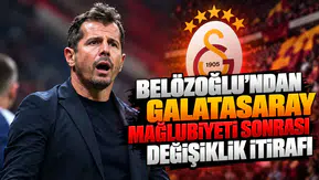 Belözoğlu'ndan Galatasaray mağlubiyeti sonrası değişiklik itirafı
