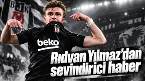 Rıdvan Yılmaz’dan sevindirici haber