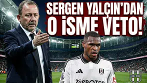 Sergen Yalçın'dan o isme veto!