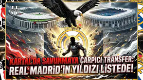 Kartal'da savunmaya çarpıcı transfer: Real Madrid'in yıldızı listede!