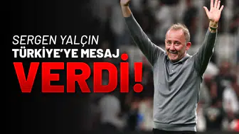 Sergen Yalçın Türkiye’ye Mesaj Verdi!