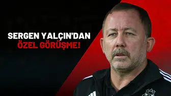 Sergen Yalçın'dan özel görüşme