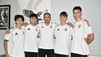 Beşiktaş Futbol Akademisi’ne 4 Genç Yetenek Katıldı