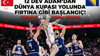 12 Dev Adam'dan Dünya Kupası yolunda fırtına gibi başlangıç! Biberovic Fark Yarattı