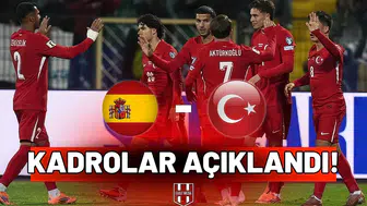 İspanya–Türkiye maçı kadroları netleşti! Montella’dan sürpriz ilk 11