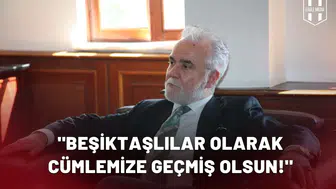 "Beşiktaşlılar olarak cümlemize geçmiş olsun!"