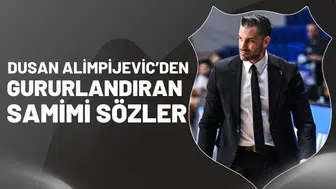 Dusan Alimpijevic’ten gurur dolu sözler