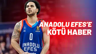 Anadolu Efes'i Larkin'den kötü haber