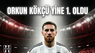 Orkun Kökçü yine 1. oldu