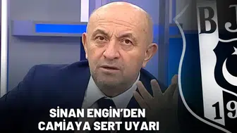 Sinan Engin’den camiaya sert uyarı