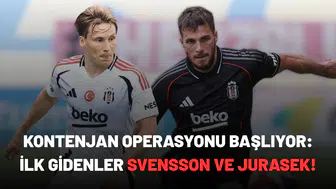 Kontenjan operasyonu başlıyor: İlk gidenler Svensson ve Jurasek!