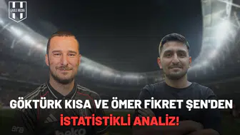 İşte Beşiktaş'ın asıl sorunu! Göktürk Kısa ve Ömer Fikret Şen'den istatistikli analiz!