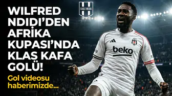 Wilfred Ndidi'den Afrika Kupası'nda klas kafa golü! Gol videosu haberimizde...