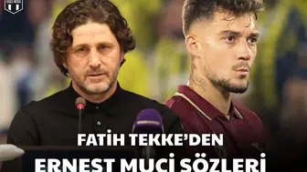 Fatih Tekke'den Muci sözleri: "biz ona güvenli alan yarattık"