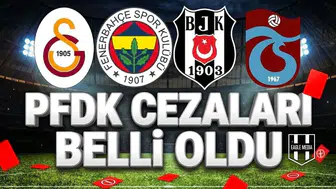 PFDK cezaları belli oldu: En ağır fatura Beşiktaş'a kesildi!