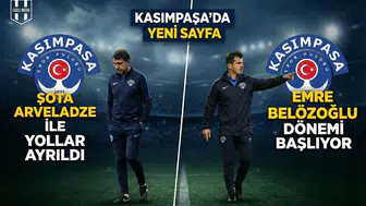 Kasımpaşa'da Şota Arveladze dönemi bitti, rota Emre Belözoğlu!