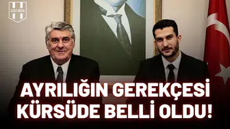 Ayrılığın gerekçesi kürsüde belli oldu!