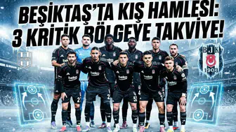 Beşiktaş'ta kış hamlesi: 3 kritik bölgeye takviye!