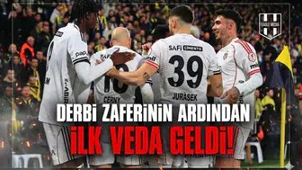 Derbi zaferinin ardından ilk veda geldi!