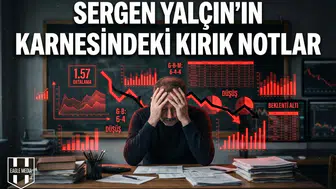 Sergen Yalçın’ın karnesindeki kırık notlar