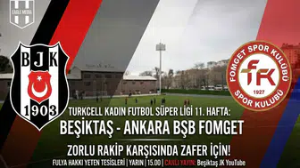 Beşiktaş Kadın Futbol ABB Fomget'i ağırlıyor: Puan durumu ve fikstür!