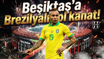 Beşiktaş’a Brezilyalı sol kanat
