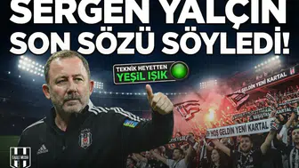 Sergen Yalçın son sözü söyledi!