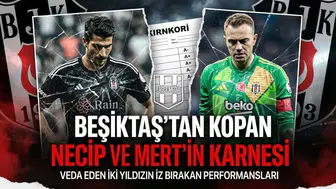Beşiktaş'tan kopan Necip ve Mert'in karnesi