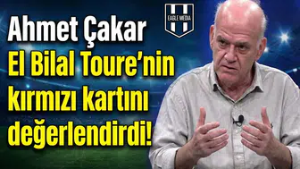 Ahmet Çakar El Bilal Toure'nin kırmızı kartını değerlendirdi!