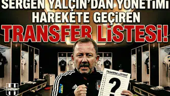 Sergen Yalçın’dan yönetimi harekete geçiren transfer listesi!