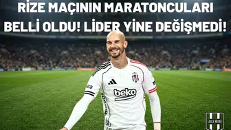 Çaykur Rizespor maçının maratoncuları belli oldu! Lider yine değişmedi