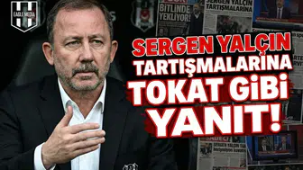 Sergen Yalçın tartışmalarına tokat gibi yanıt