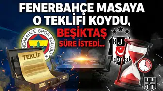 Fenerbahçe masaya O teklifi koydu, Beşiktaş süre istedi...